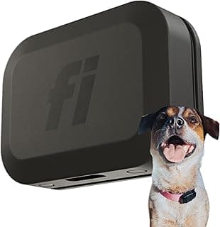 Fi Mini GPS Tracker for Dogs — 6-Month Membership Included — Smart Pet Tracking Collar Attachment — Lightweight, Virtual Fences, Escape Alerts, Step & Health, Waterproof